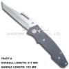 G10 Handle Head Lock Knife 7002T-A