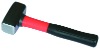 GERMAN TYPE STONING HAMMER WITH PLASTIC-COATING HANDLE