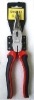 GERMANY TYPE LONG NOSE PLIER WITH RED & BLACK HANDLE