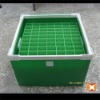 GREEN TWIN WALL PLASTIC PP HOLLOW CLAPBOARD BOX
