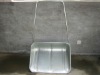 Galvanized snow mover with handle