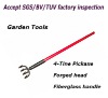 Garden Pickaxes With Forged Four Tines