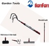 Garden Tools Sets-Cultivator Head With Extendable Handle