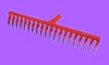Garden steel rake