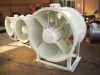 Gas blower fan for ship use