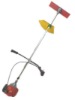 Gasoline Grass Trimmer in garden and agriculture