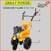 Gasoline Tiller With Wheel GTW-75R