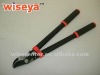 Gear action mini bypass steel handles garden lopper