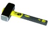 German type stoning hammer with Plastic-coating handle