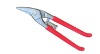 German type tin snip