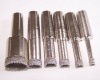 Glass Drilling Bit(Mechanical taper shank electroplated drill bit) Glass Drill Bit Set Used Drill Bits Drill Tools Bore Bit