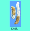 Goat horn handle pocket knife H70469