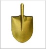 Golden color shovel head with rail steel,sell well in middle east