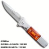 Good Design Liner Lock Knife 6102K-A