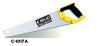 Good Hand Saw Plastic handle with yellow & black