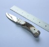 Good Quality Buckhorn Handle Fixed Camping Knife
