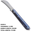 Great Floding Blade Knife With Keyring 4030P-N