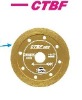Grit size: 70# Continuous Rim Small Diamond Saw Blade for Long Life Cutting Ceramic Tile -- CTBF