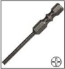 H1/4" Hex Driver Screwdriver Bits With Two Groove
