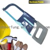 HACK SAW FRAME WITH GRAY ALUMINIUM HANDLE AND SQUARE TUBE