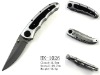 HK-1026 steel handle folding knife