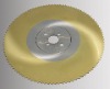 HSS circular saw blade TiN Coated