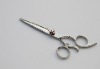 HZ-1 9cr13 handed rotation Hairdressing scissors , scissors parts color coating