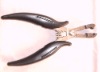 Hair extension model pliers:nail tip
