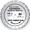 Hand-held high speed laser welded diamond blade cutting abrasive material -- GEHH
