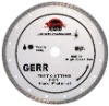 Hand-held high speed turbo rim diamond cutting blade for fast cutting extremely hard material--GERR