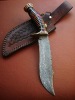 Handmade Damascus Steel Blade Hunting Knife