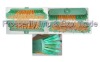 Hard bristle plastic broom & brush