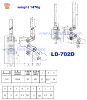 Heavy Duty Weldable Toggle Clamp