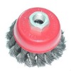 Heavy-duty Steel Wire Twisted Bowl shaped Brush