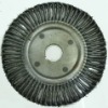 Heavy duty Twisted Circular Steel Wire Wheel Brush