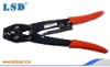Heavy-duty ratchet crimping tools for non-insulated cable links LS-9