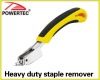 Heavy duty staple remover