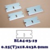 Heavy duty utility cutter blade for various materials