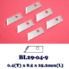 Heavy duty utility cutter blade for various materials