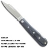 High Quality Floding Blade Backlock Knife 5077K