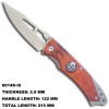 High Quality Liner Lock Knife With Compass Inlaid 6014K-I5