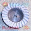 High Quality Turbo Rim Diamond Grinding Cup Wheel with M-14 Adapter--GWCP No.05