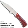 High Quality Wooden Handle Backlock Knife 5116K