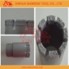 High efficiency core drill for slab