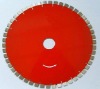 High-frequency diamond asphalt saw blade