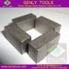 High-frequency diamond granite segment cutting tools