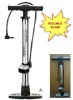 High pressure with foldable guage bicycle pump