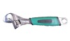 High quality Plastic handle Adjustable Wrench