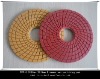 High quality diamond flexible marble floor polishing pad