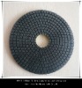 High quality diamond wet velcro backed polishing pad